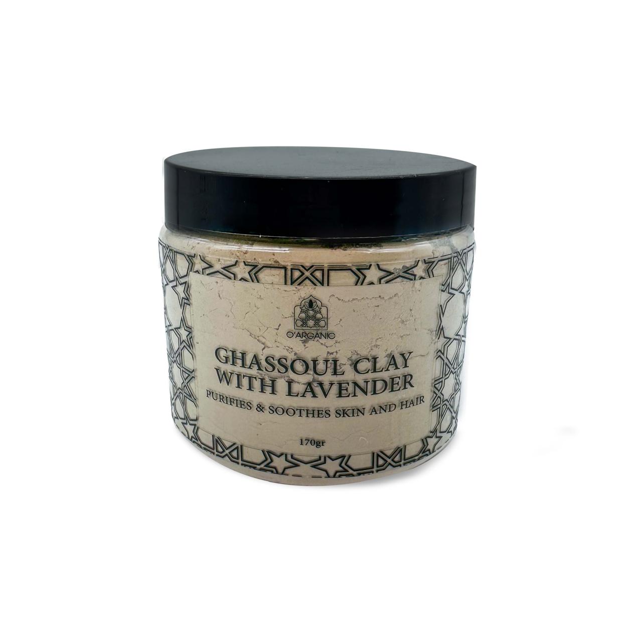 Ghassoul Powder with Lavender – Purifying & Soothing Treatment