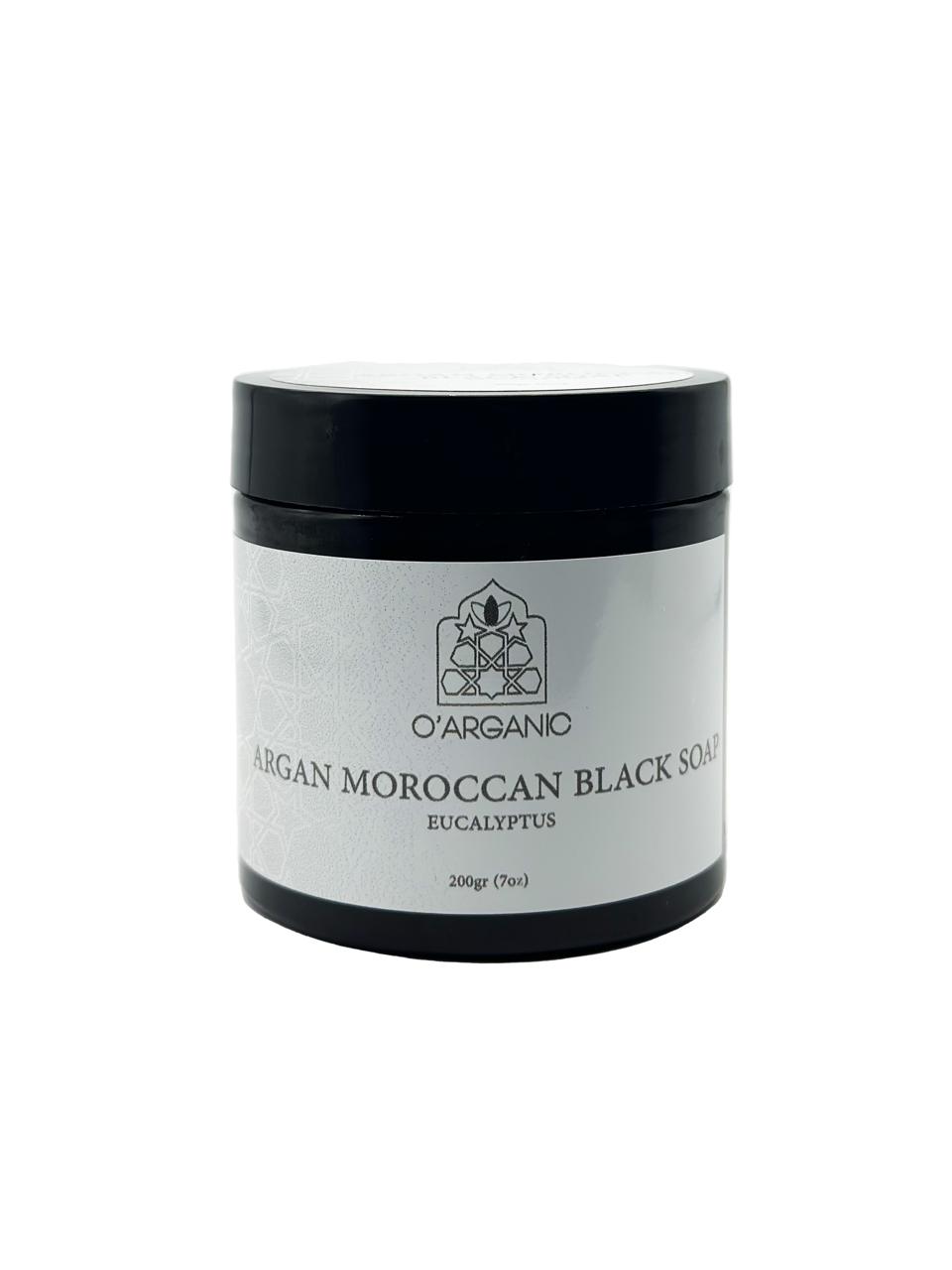 Moroccan Black Soap with Argan & Eucalyptus