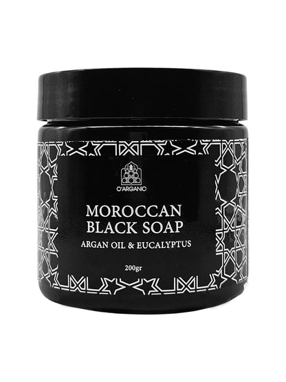 Moroccan Black Soap with Argan & Eucalyptus