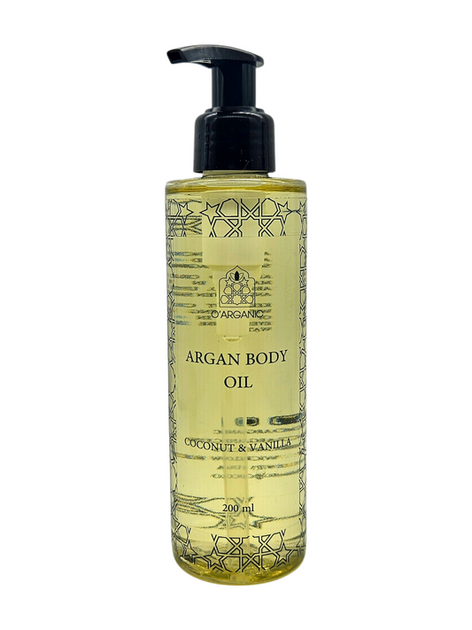 Argan Body Oil with Coconut & Vanilla