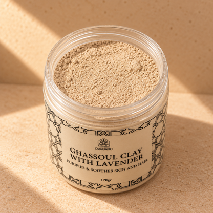 Ghassoul Powder with Lavender
