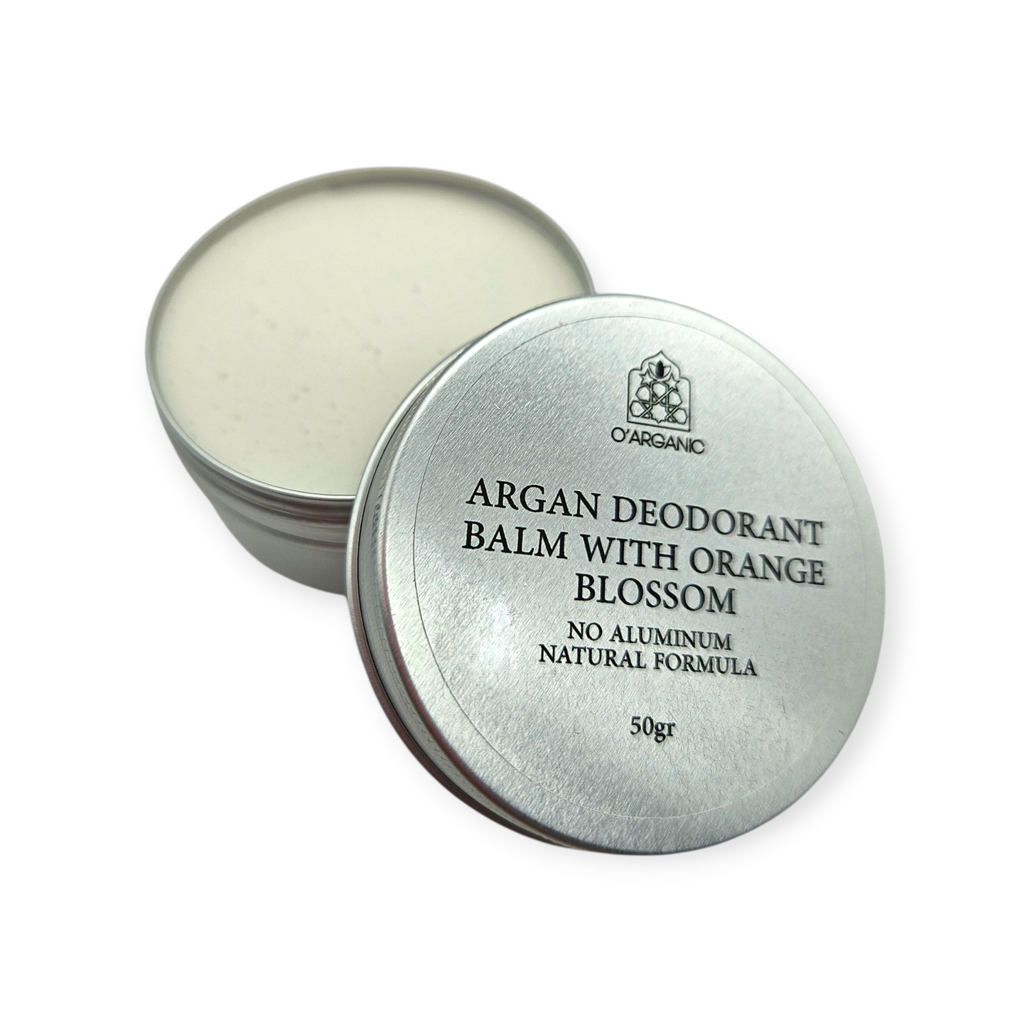 Argan Deodorant Balm with Orange Blossom