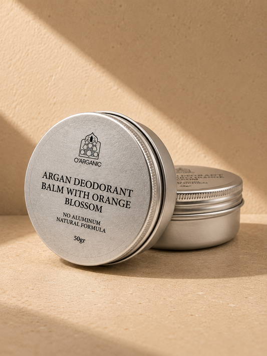 Argan Deodorant Balm with Orange Blossom