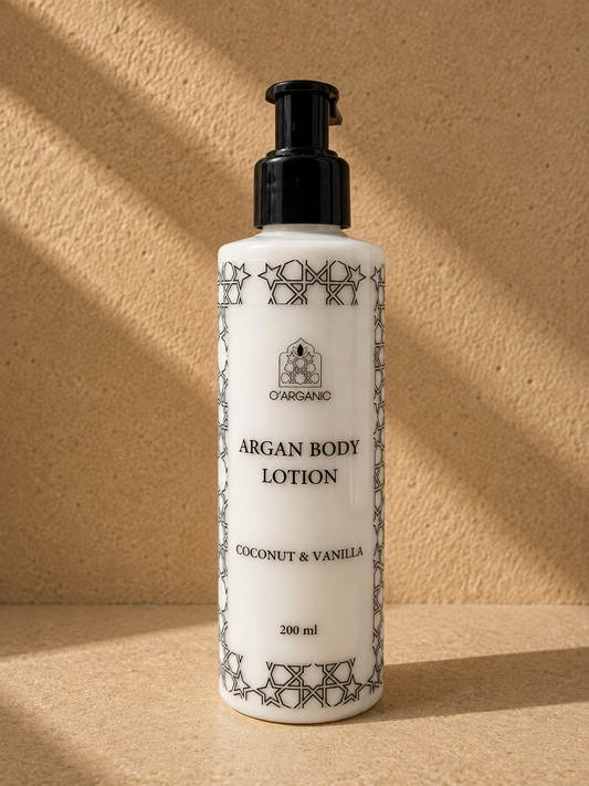 Argan Body Lotion with Coconut & Vanilla