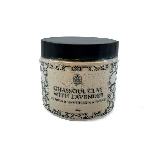Ghassoul Powder with Lavender – Purifying & Soothing Treatment